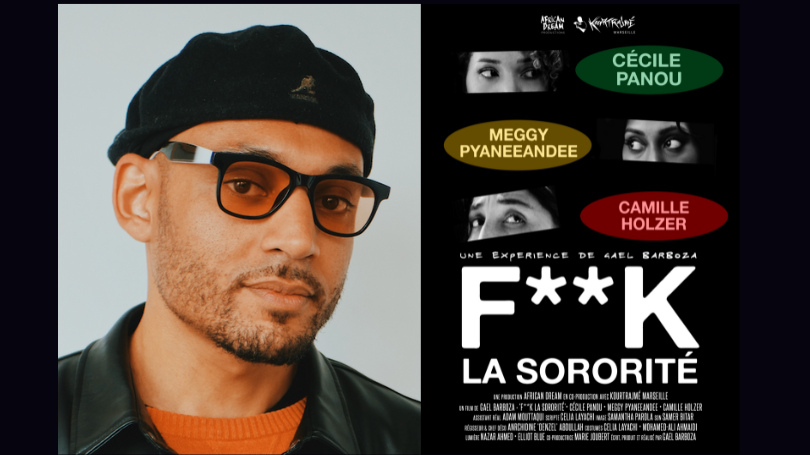 Gael Barboza, Director of F**K la Sororité (2024, 11 min 55 sec), co-produced with Kourtrajmé Marseille.